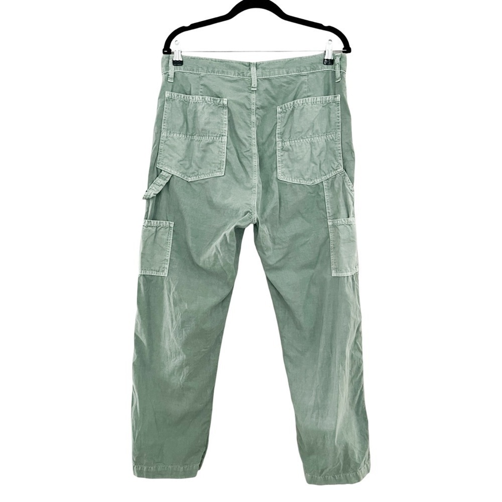NSF Hodges Cotton Cargo Carpenter Pants Military Green Sz 30 - Picture 3 of 8